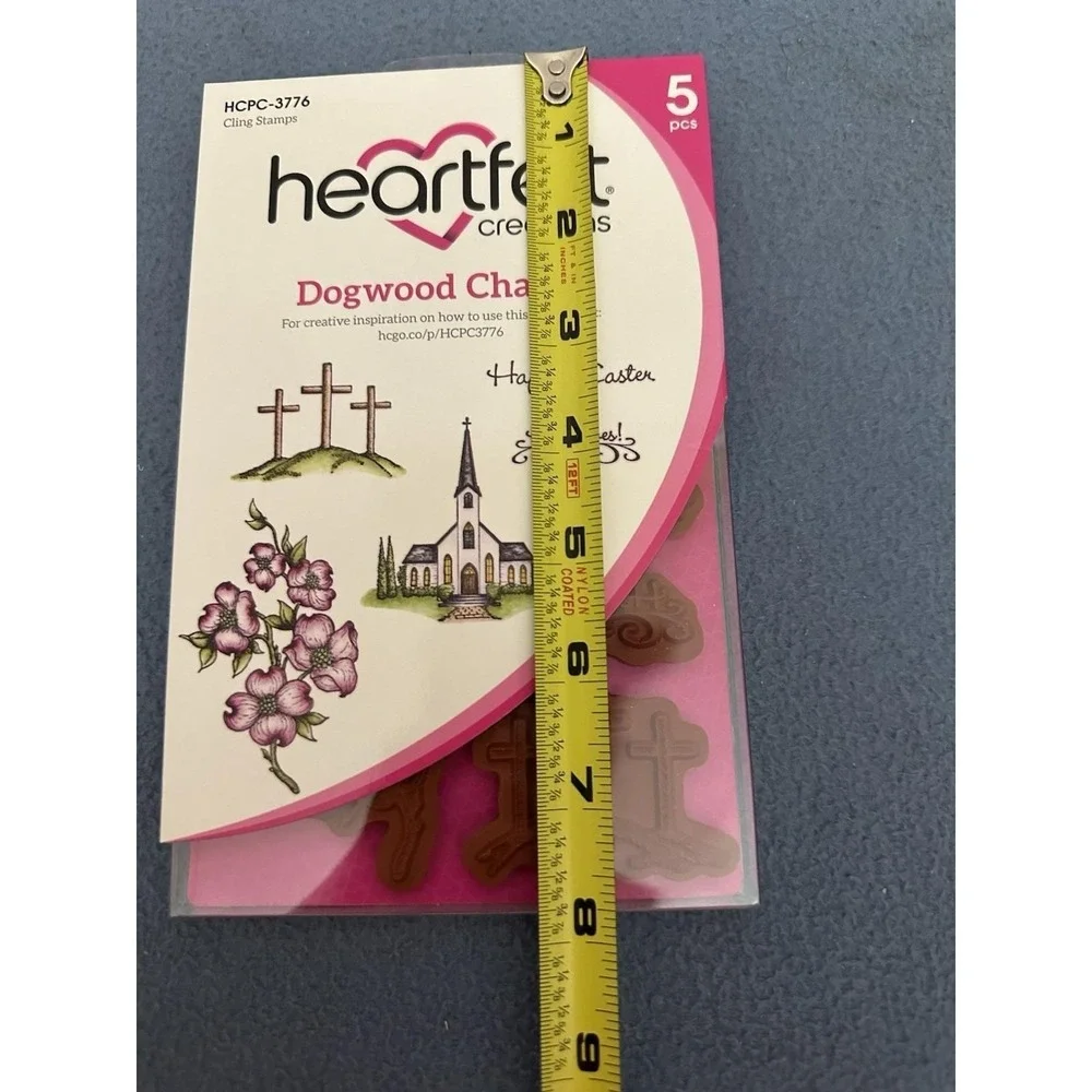 Heartfelt Creations Flowering Dogwood‎ Frame & Dogwood Chapel Cling Stamp Sets
